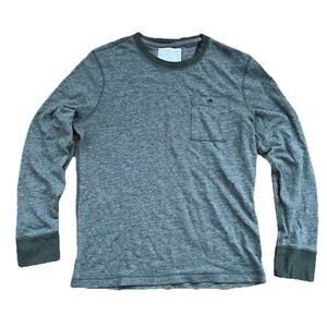 BANANA REPUBLIC Heritage Collection men's green sweater Cotton Linen M A003491